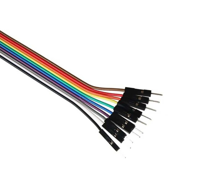 20cm Mixed Jumper Wire Kit (3 x 40-Pin Sets) – KSH 450 at CLOUD SENSORS Mombasa – Top quality connectors. Best electronics in Kenya. Shop now for Arduino, ESP32, sensors and IoT devices.